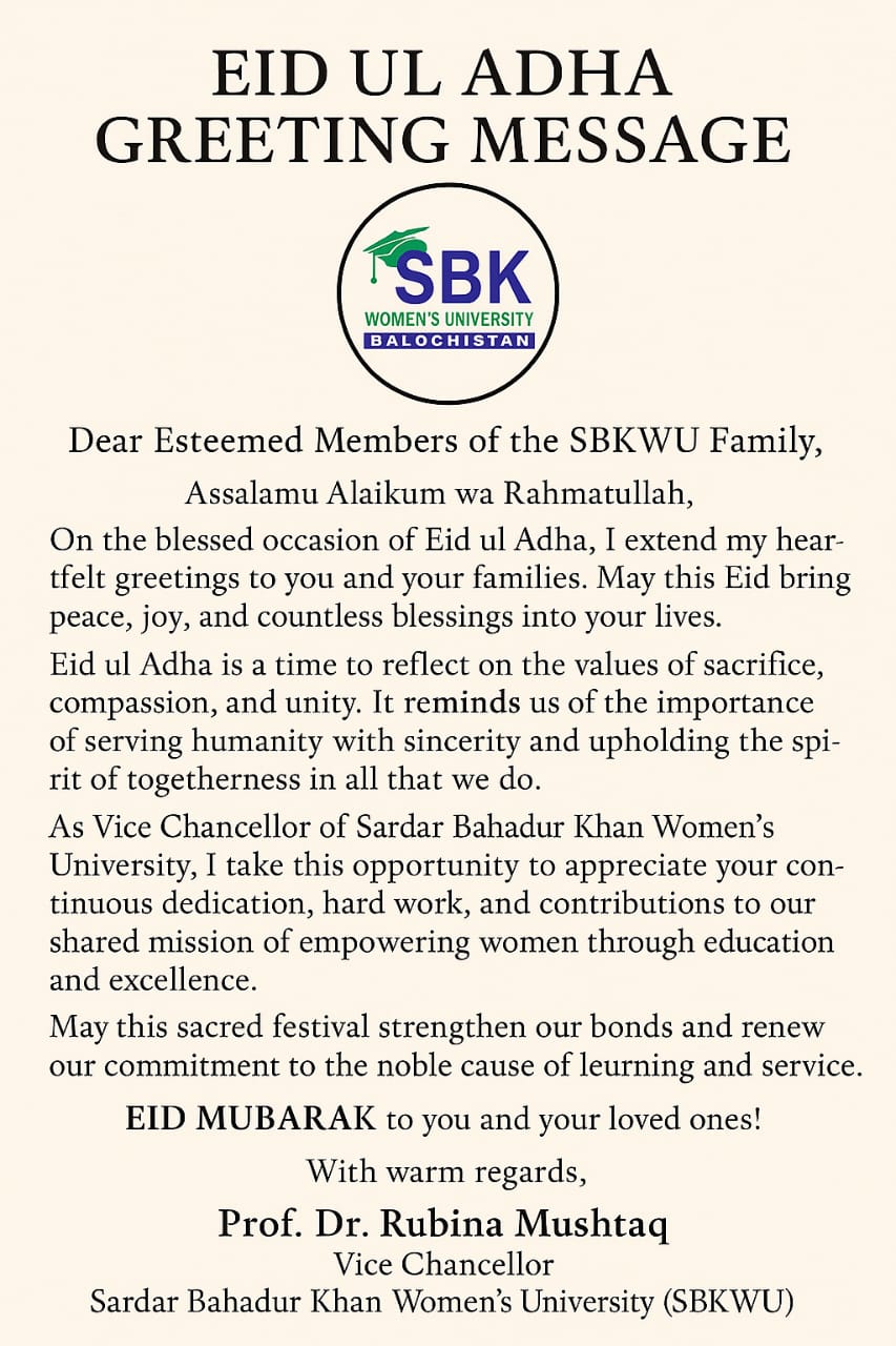 EID greetings VC